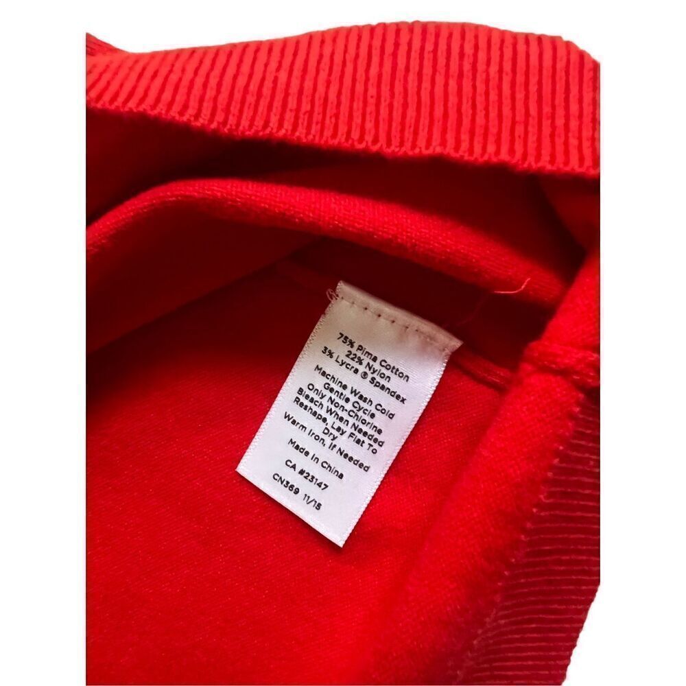 Talbots Red  Sweater Vest size M - Picture 5 of 8